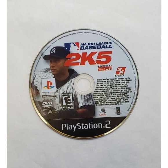 Major League Baseball 2K5 - PS2 PlayStation 2, 2005 - No Manual - Picture 3 of 6